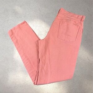 Sid Mashburn Salmon 5 Pocket Canapa Canvas Pants Men's 38x34 Cotton Chino